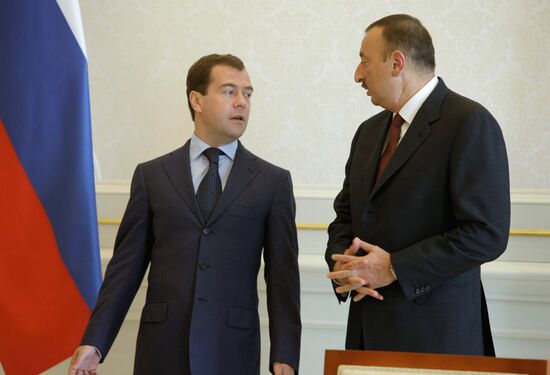 President Dmitry Medvedev visits Azerbaijan