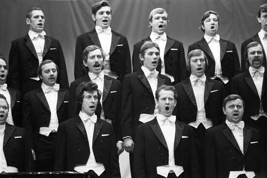 "Singing Miners", an amateur Men's A Cappella Ensemble