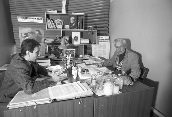 Genrikh Ivanitsky and Sergei Vorobyev