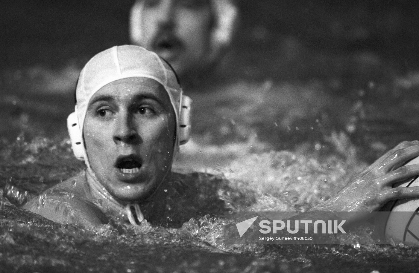 Vyacheslav Obotkov, member of USSR national water polo team