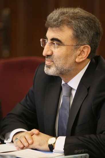 Turkish Energy and Natural Resources Minister Taner Yildiz