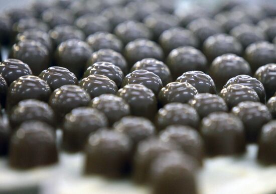 Kraft Foods chocolate factory in Pokrov, central Russia