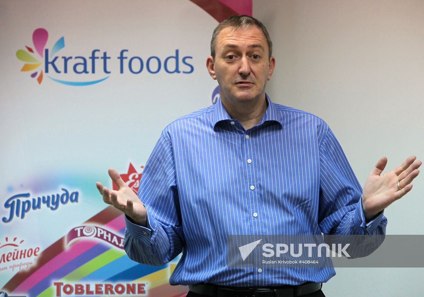 Kraft Foods Russia Director General David Steer