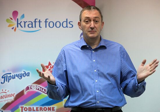 Kraft Foods Russia Director General David Steer