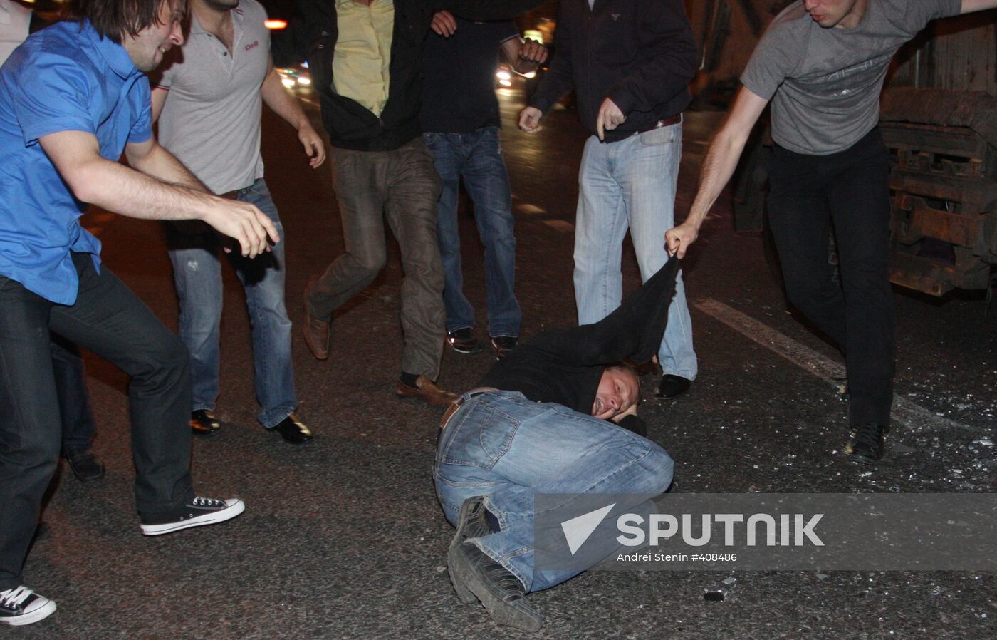 Incident near the Moscow Ossetian community