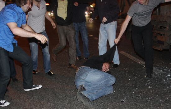 Incident near the Moscow Ossetian community