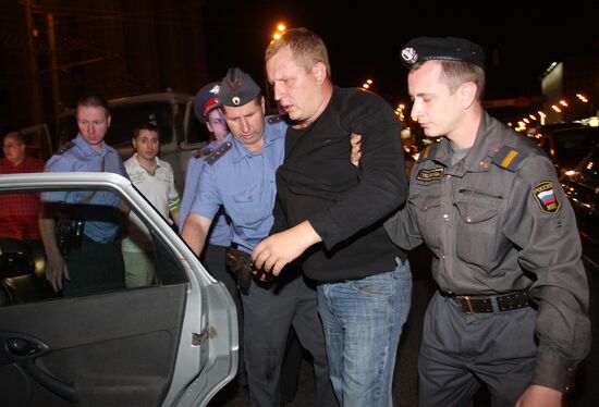 Incident near the Moscow Ossetian community