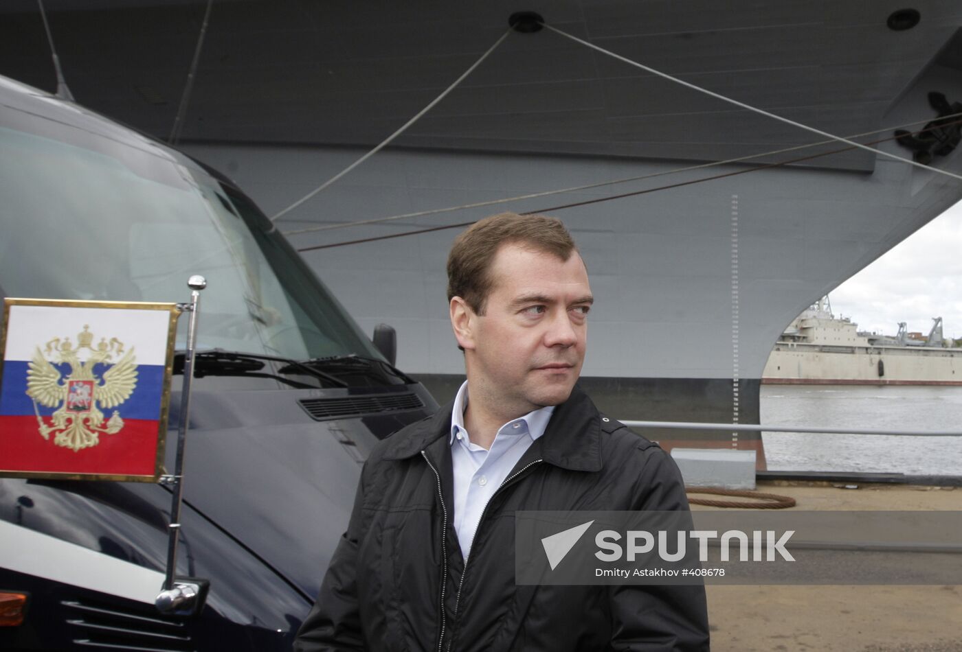 President Dmitry Medvedev visits North-Western district