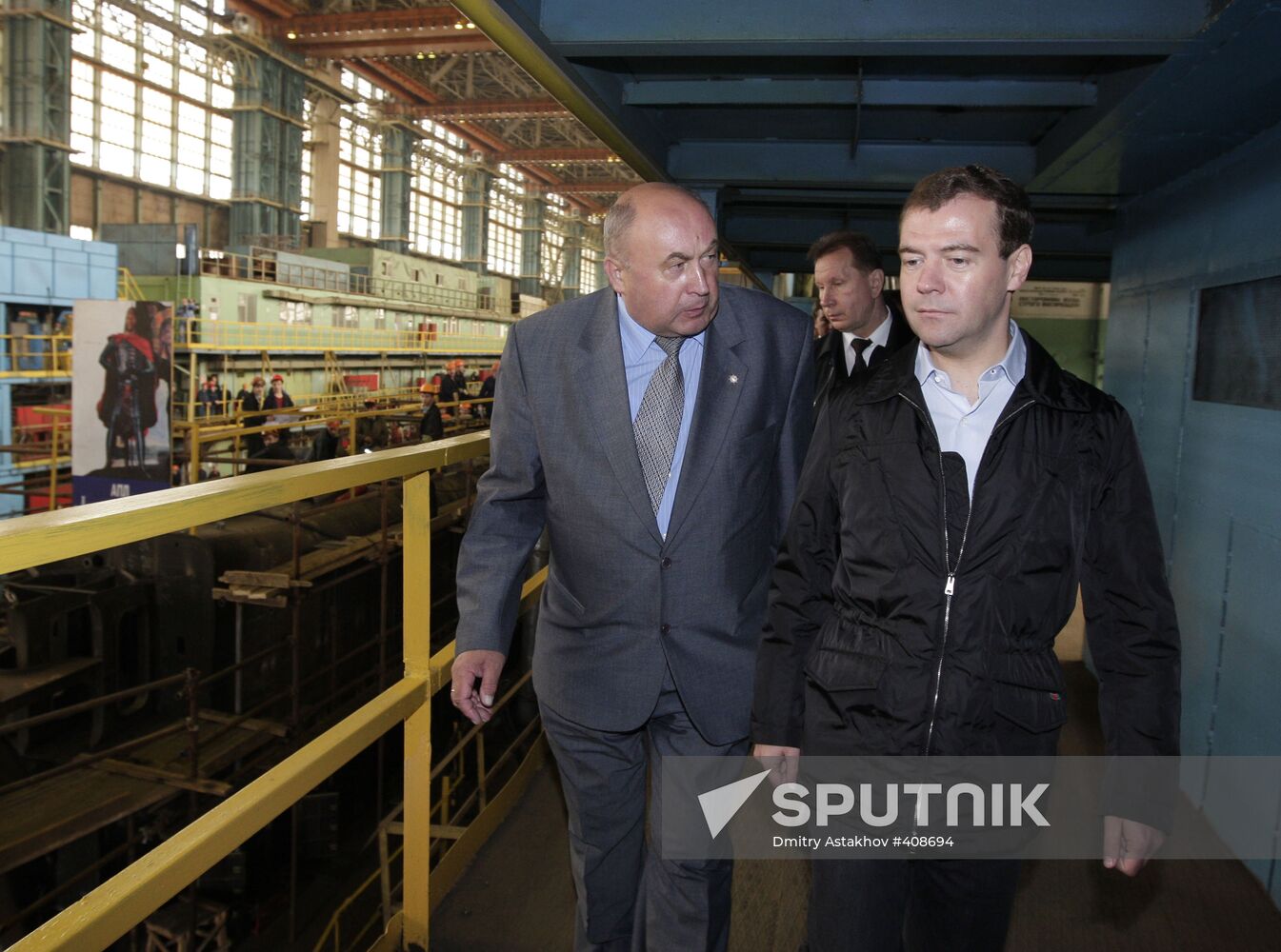 Dmitry Medvedev's visit to North-Western Federal District
