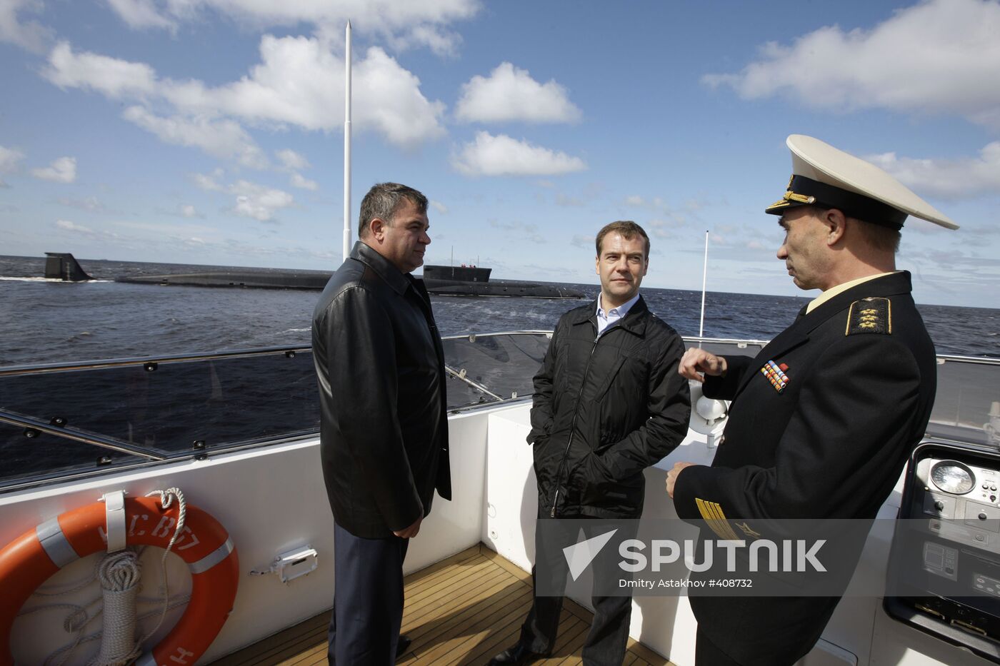 President Dmitry Medvedev visits North Western Federal District