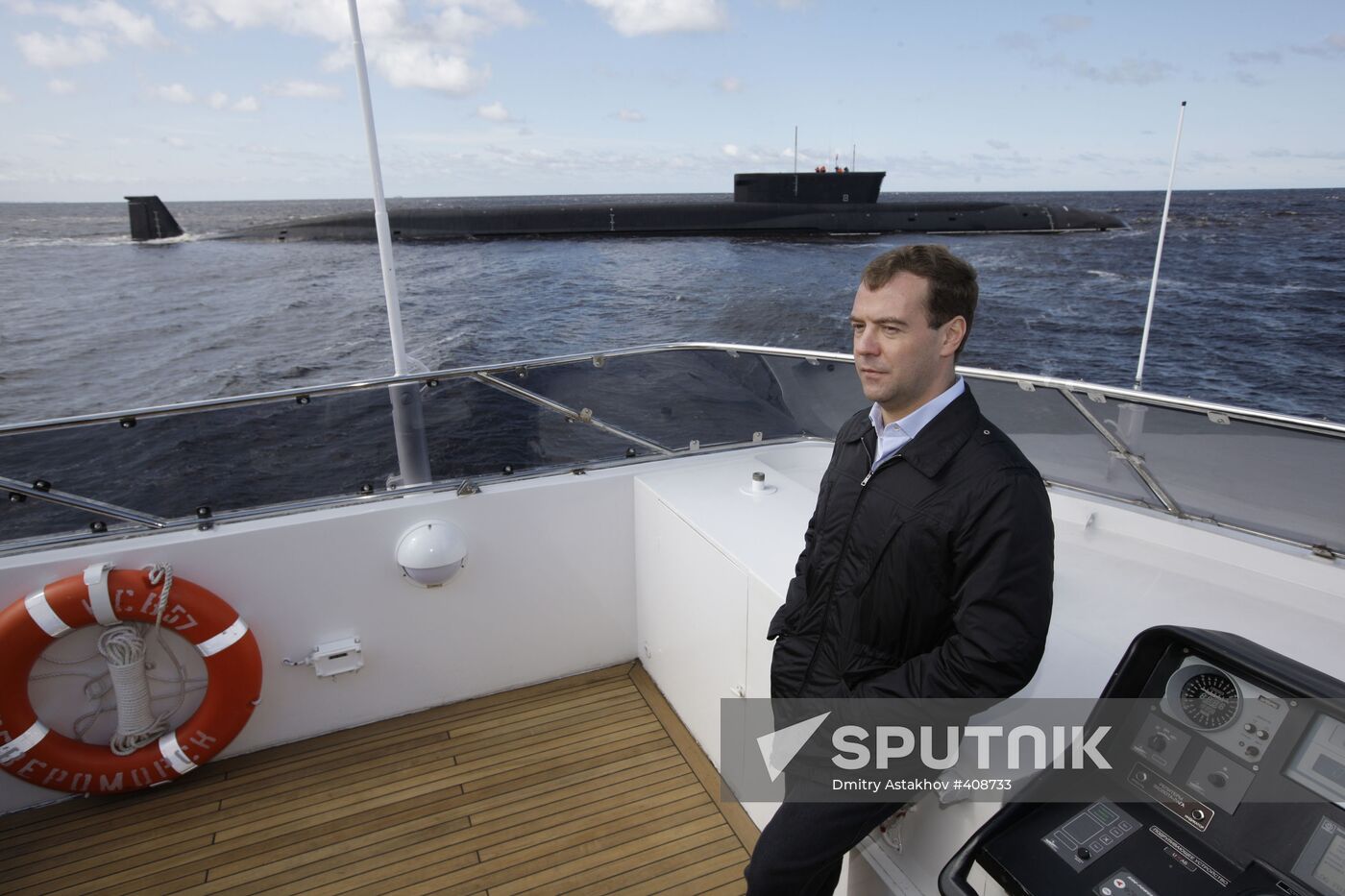 President Dmitry Medvedev visits North Western Federal District