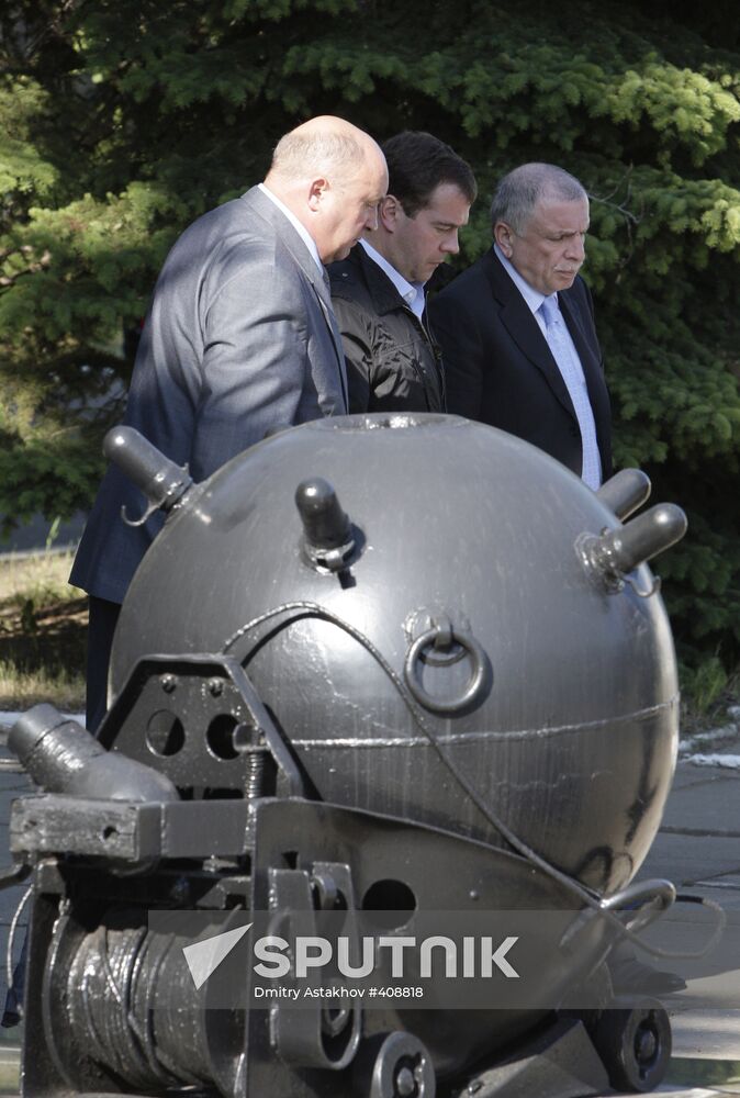 Dmitry Medvedev's visit to North-Western Federal District