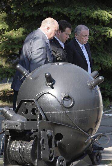 Dmitry Medvedev's visit to North-Western Federal District