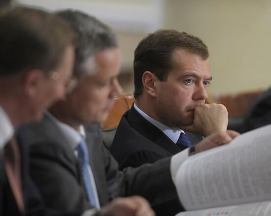 Dmitry Medvedev's visit to North-Western Federal District
