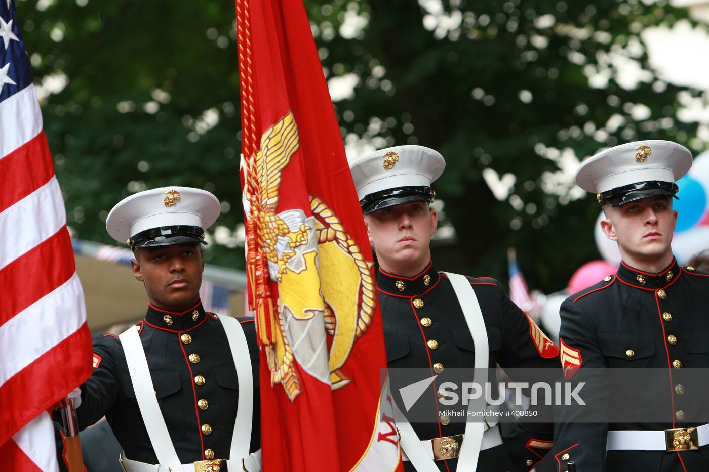 Reception in U.S. Embassy to celebrate Independence Day