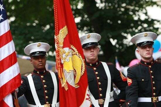 Reception in U.S. Embassy to celebrate Independence Day