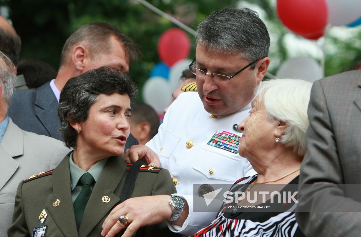 Reception in U.S. Embassy to celebrate Independence Day