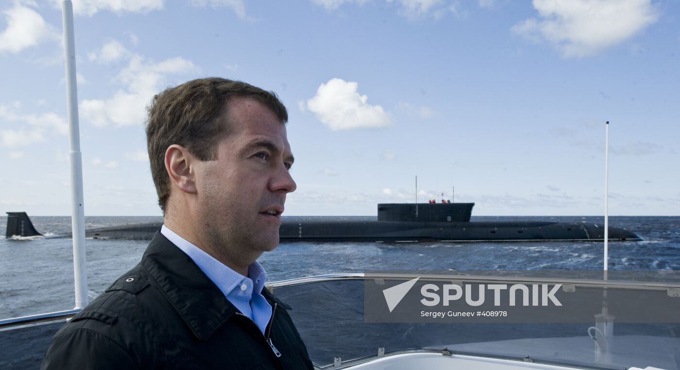 Dmitry Medvedev's visit to North-Western Federal District