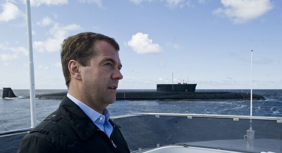 Dmitry Medvedev's visit to North-Western Federal District