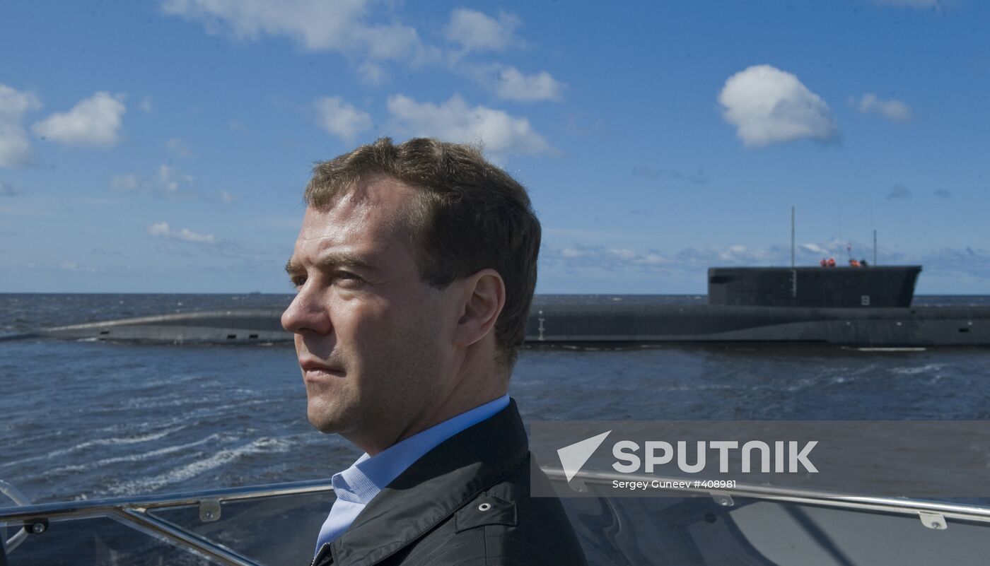 Dmitry Medvedev's visit to North-Western Federal District