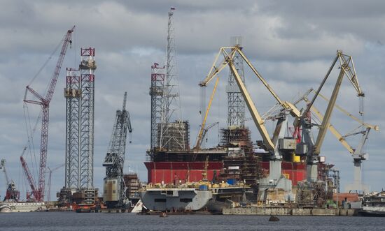 Prirazlomnaya platform, Sevmashl association, Severodvinsk