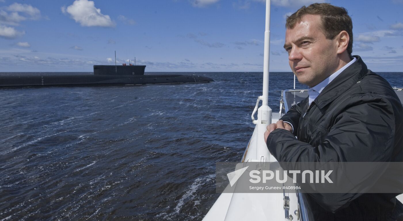 Dmitry Medvedev's visit to North-Western Federal District