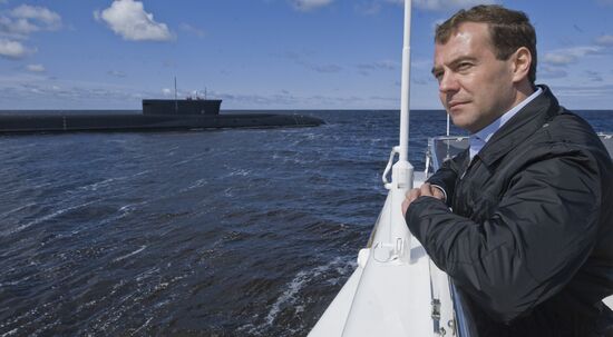 Dmitry Medvedev's visit to North-Western Federal District