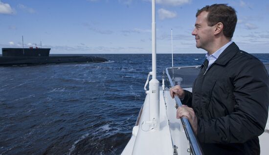 Dmitry Medvedev's visit to North-Western Federal District