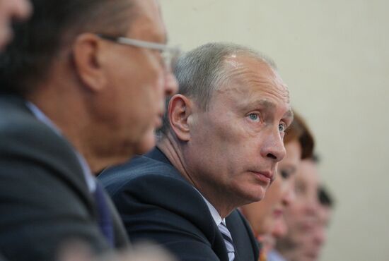 Putin's visit to South Federal District