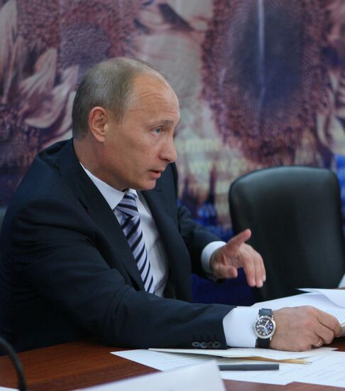 Putin's visit to South Federal District