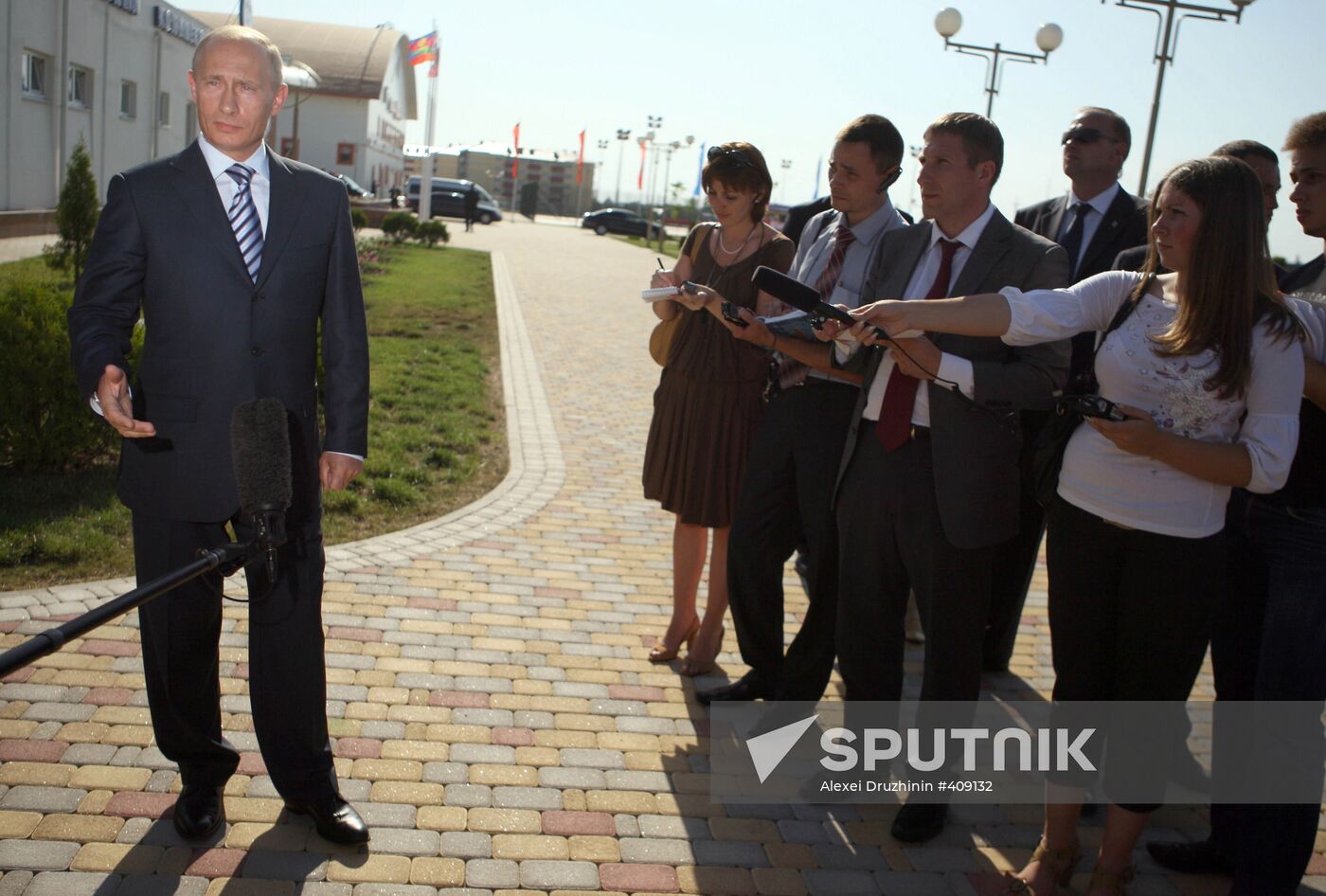 Vladimir Putin visits Southern Federal District