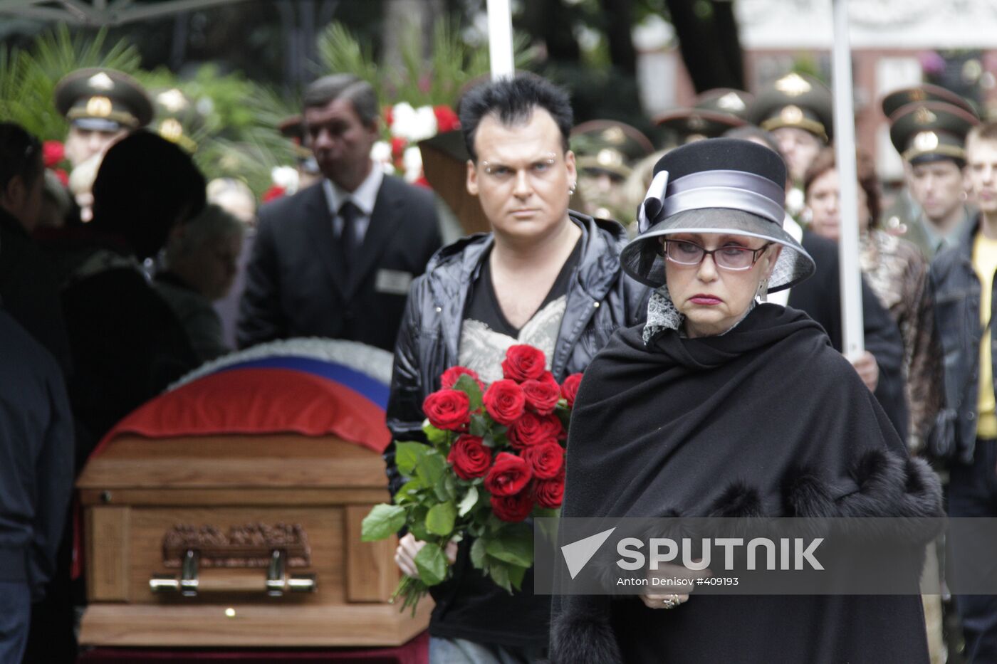 Lyudmila Zykina's funeral