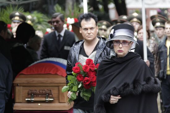 Lyudmila Zykina's funeral