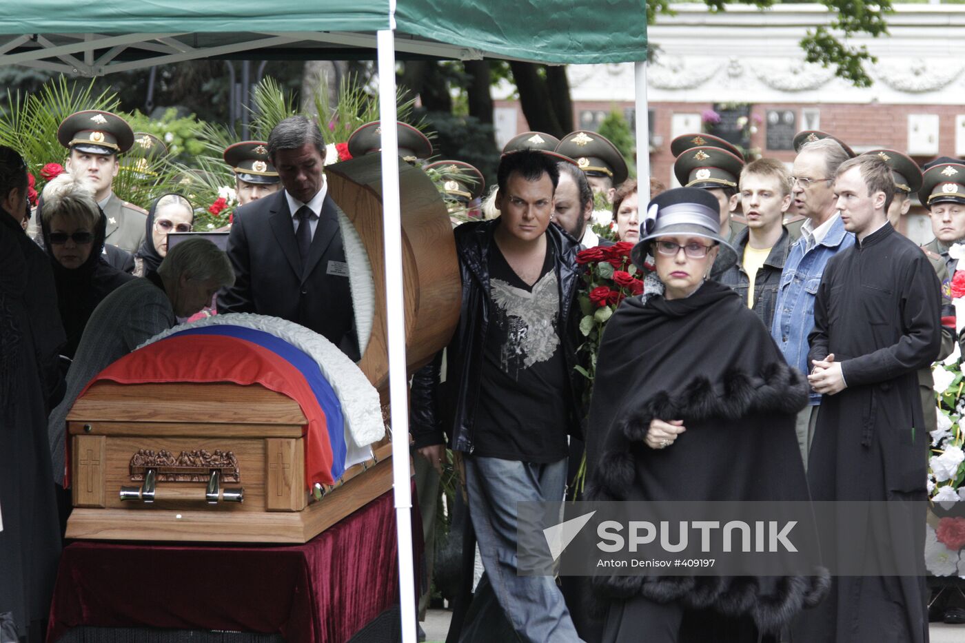 Lyudmila Zykina's funeral
