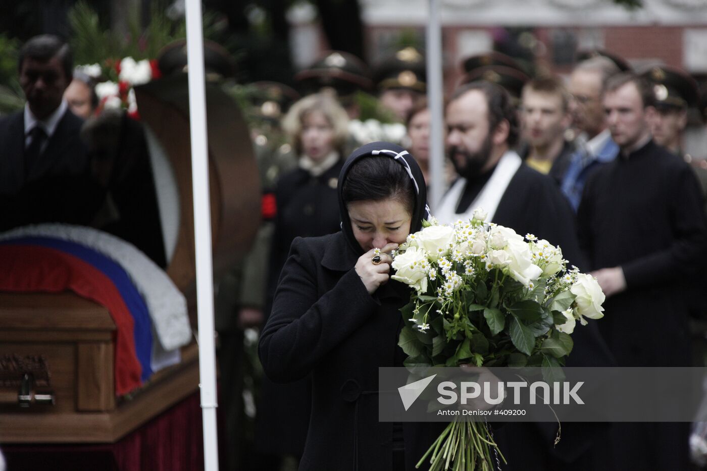 Lyudmila Zykina's funeral
