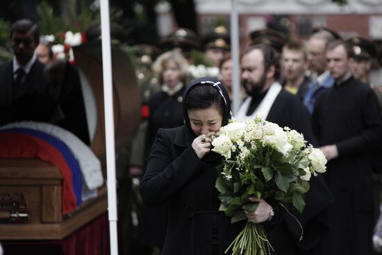 Lyudmila Zykina's funeral
