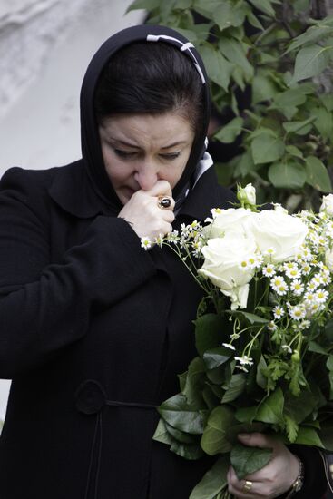 Lyudmila Zykina's funeral
