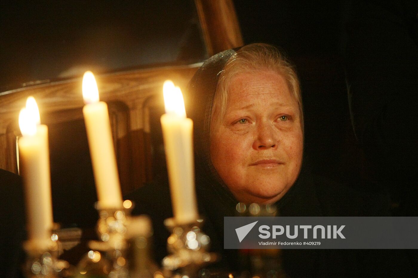 Commemoration of Lyudmila Zykina in Kolomenskoye Park