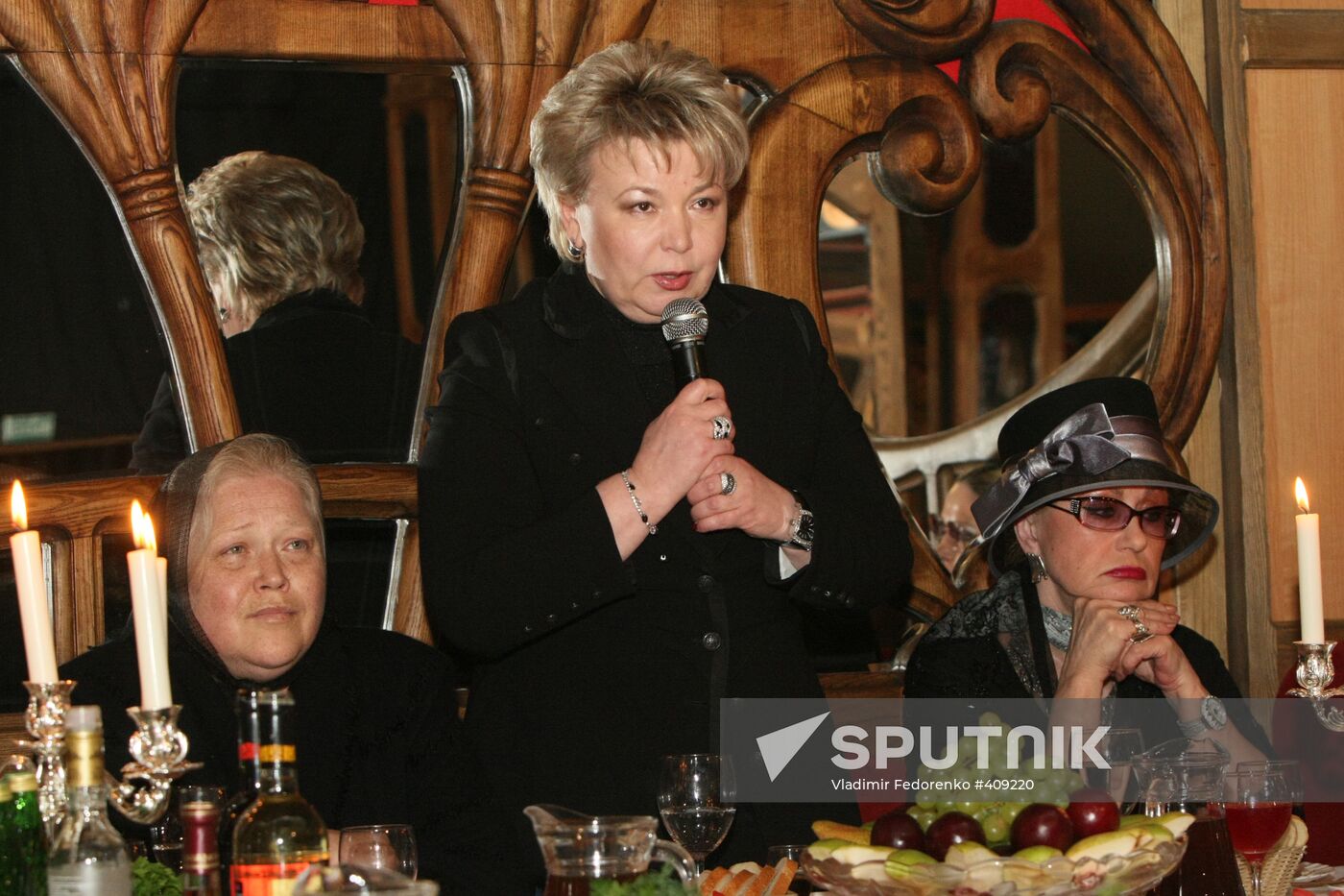 Commemoration of Lyudmila Zykina in Kolomenskoye Park