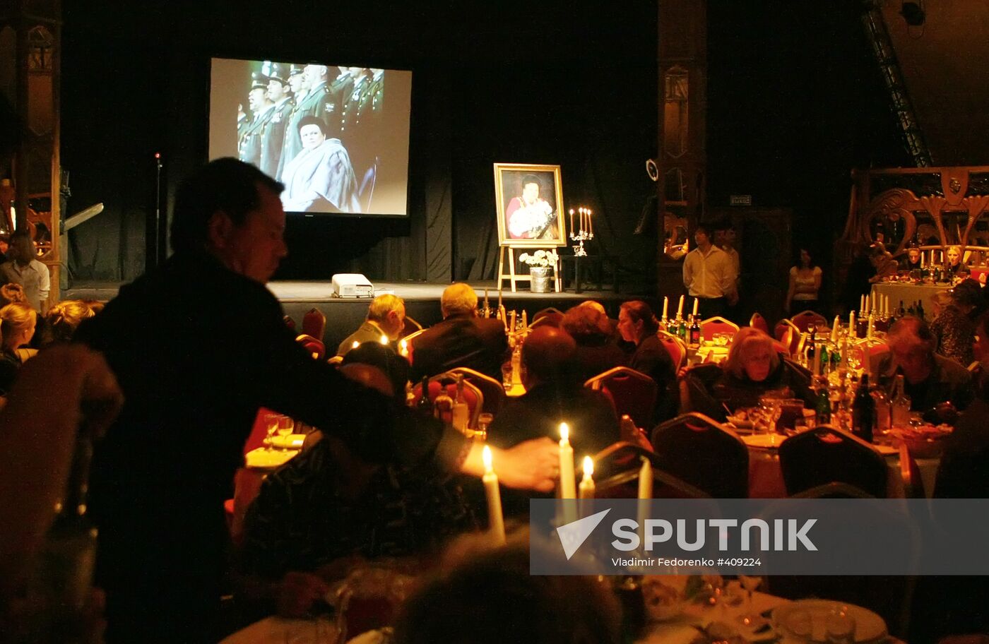 Commemoration of Lyudmila Zykina in Kolomenskoye Park