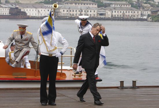 Sevastopol celebrates Ukrainian Navy Day