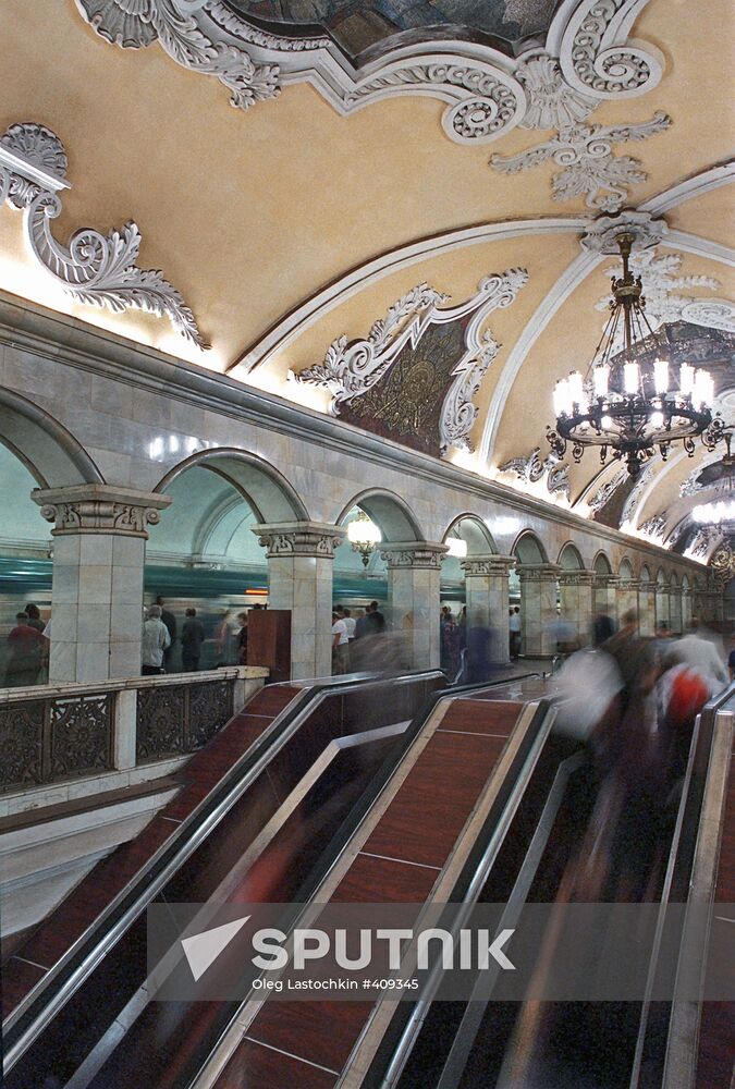 Moscow Metro's Komsomolskaya station
