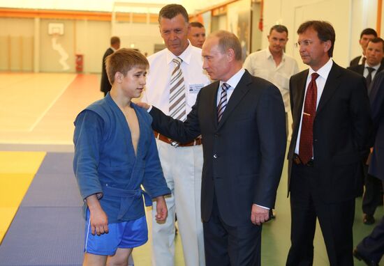 Prime Minister Vladimir Putin visits Southern Federal District