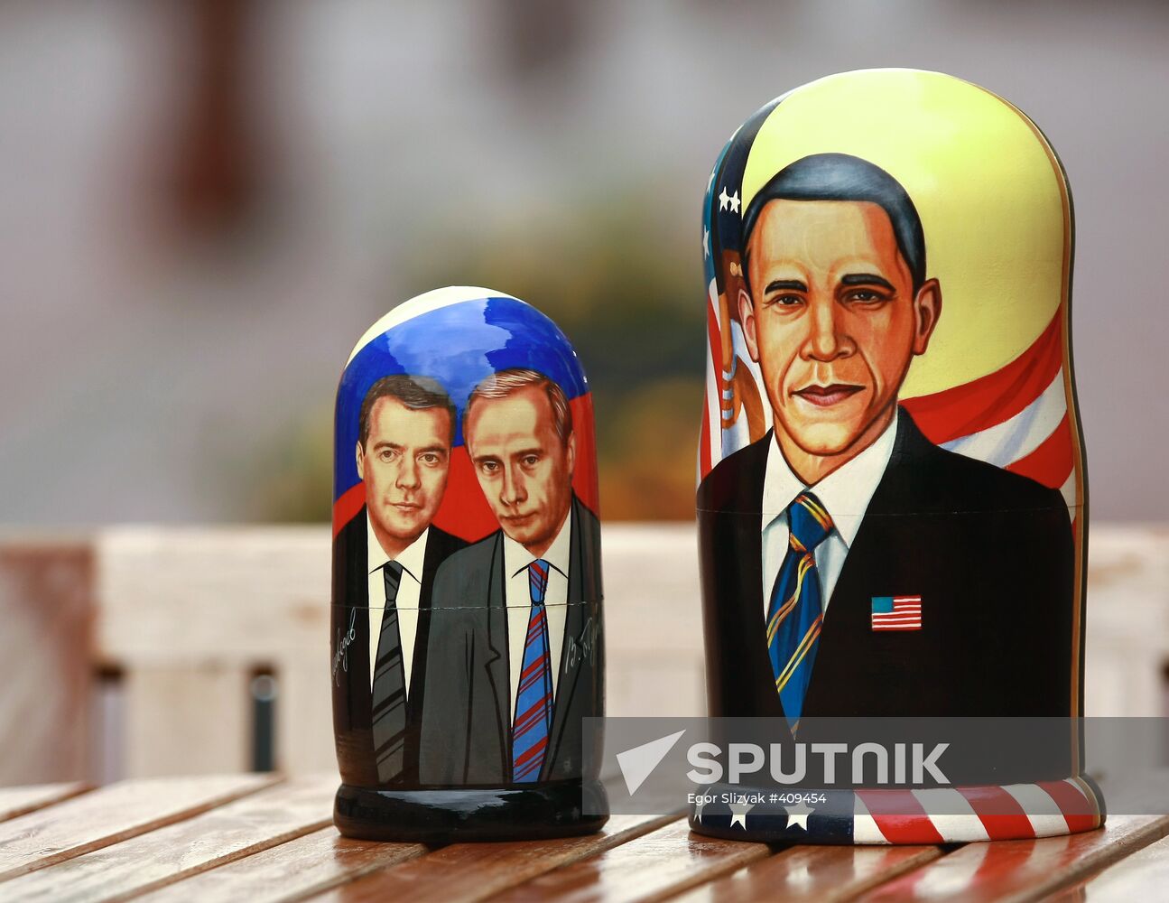 Matryoshka nested dolls