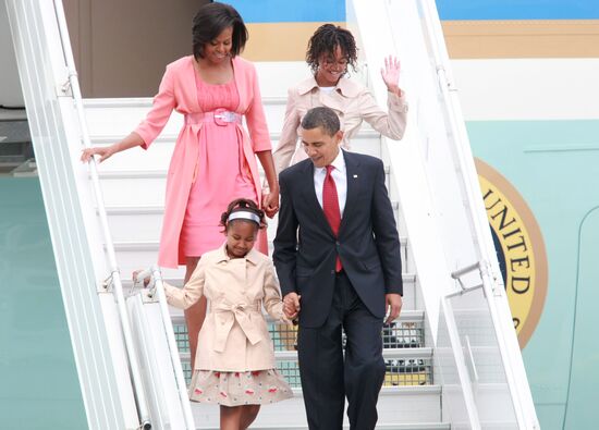 President Barack Obama's working visit to Russia