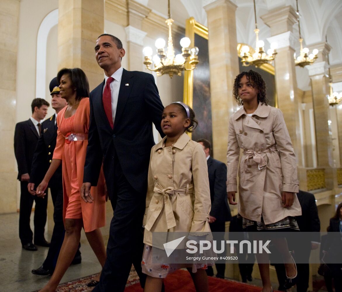President Barack Obama's working visit to Russia