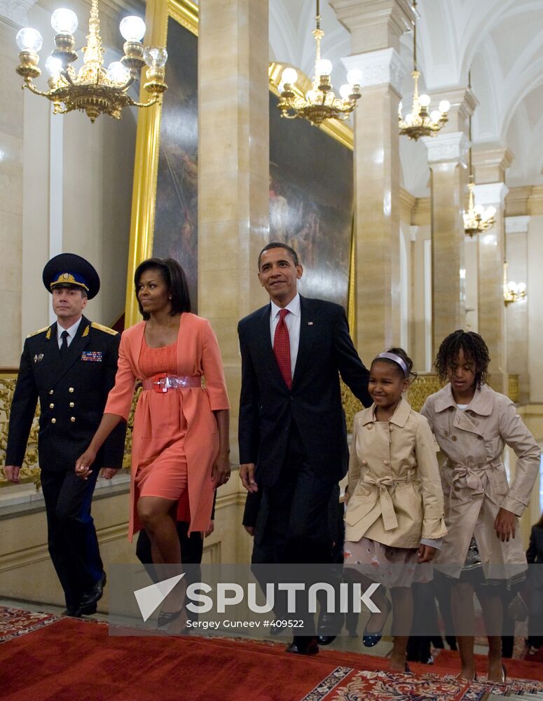 President Barack Obama's working visit to Russia