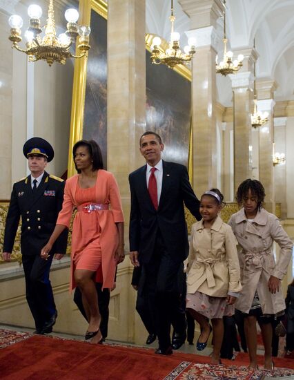 President Barack Obama's working visit to Russia