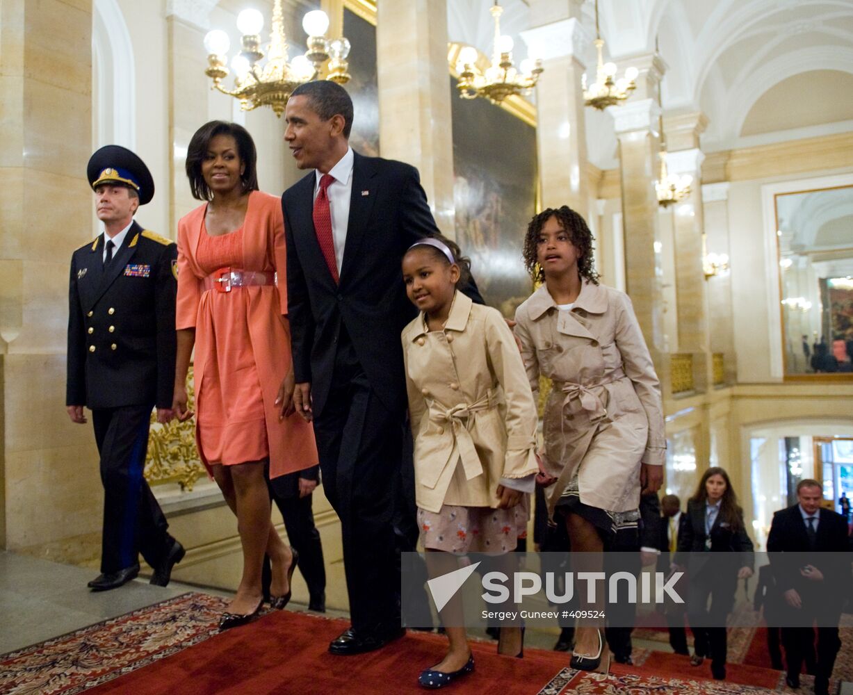 President Barack Obama's working visit to Russia