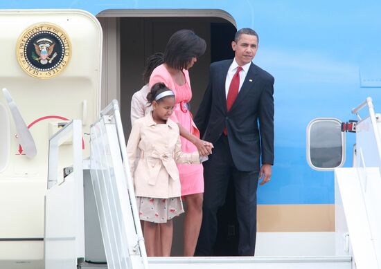 U.S. President Barack Obama visits Russia